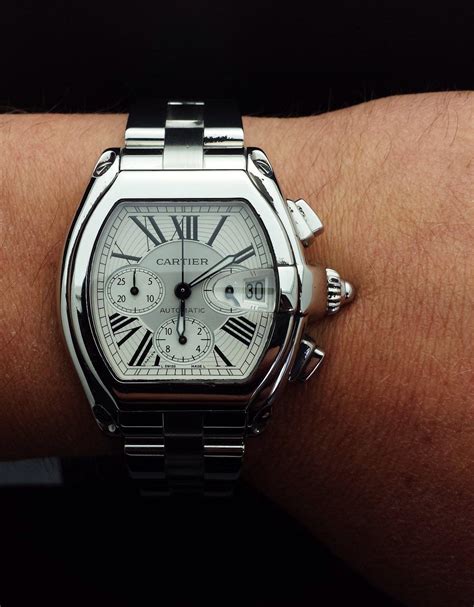 cartier roadster diamond|cartier roadster chronograph discontinued.